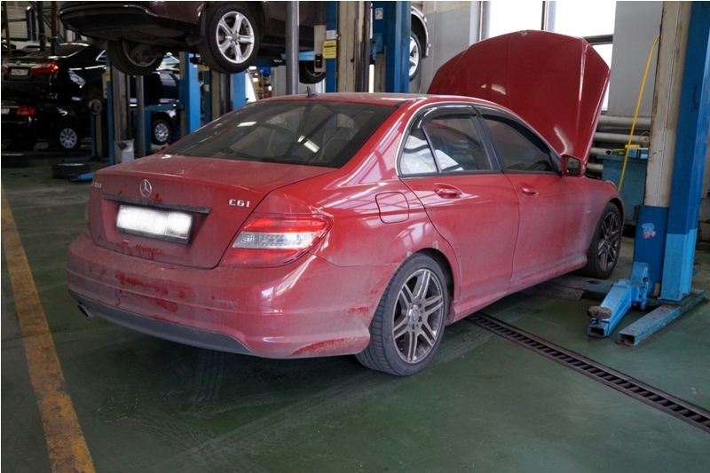 Подготовка автомобиля к ремонту