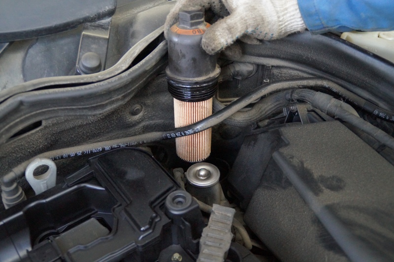 Установка фильтра ДВС
